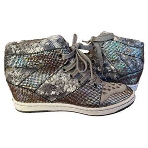 *Rare* Skechers Daddy's Money Secret Wedge Sneaker sz 9.5